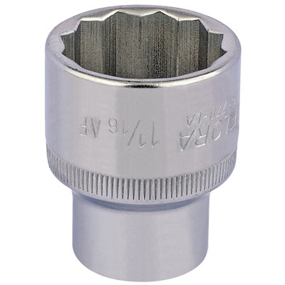 1.1/16" 1/2" Square Drive Elora Bi-Hexagon Socket 24484