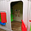 1.15m Kids Indoor Outdoor Plastic Wendy House Galilee Village Playhouse