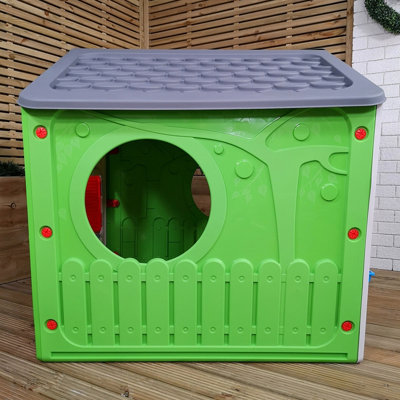 1.15m Kids Indoor Outdoor Plastic Wendy House Galilee Village Playhouse - 5