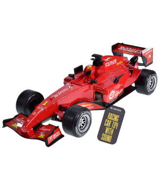 1:18 Scale Toy Racing Car Friction Powered Red