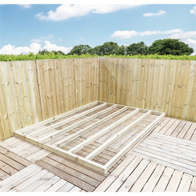1.1m x 0.6m Timber Base Pressure Treated Timber Base (C16 Graded Timber 45mm x 70mm)