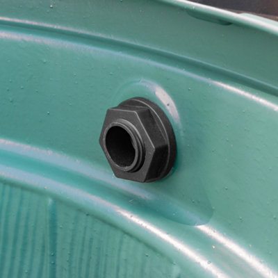 1/2" barb Water butt /rain barrel/water storage tank barbed hosetail for overflow/outlet - 5