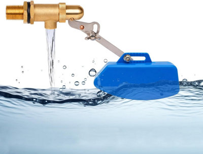 2-Pack 1 Inch Float Valves - Automatic Water Fill For Tanks & Troughs