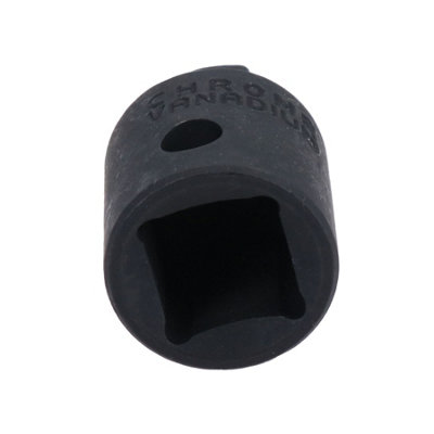 Adapter Reduzierstück 2,5 Cm Auf 1,9 Cm – Für Impact-Steckschlüssel, Aus CrV-Stahl, Schwarz