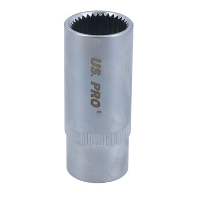 1/2" Drive Deep 33 Point Spline Socket For Mercedes Benz Diesel Injector Pumps