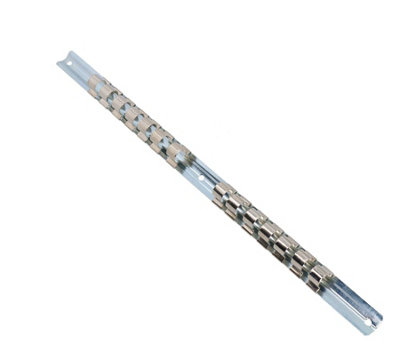 1/2" Drive Socket Rail Storage Holder Organiser Clips For 42 Sockets 3 Rails