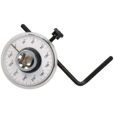 1 2 Drive Torque Angle Gauge for Torque Wrench Power Bars Cars Vans