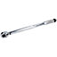 1/2" Drive Torque Wrench 28 - 210Nm with 3 Alloy Wheel Nut Sockets 17 19 21mm