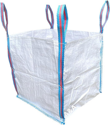 1/2 Half a Tonne FIBC Bulk Builders Bags Strong Garden Waste Heavy Duty ...
