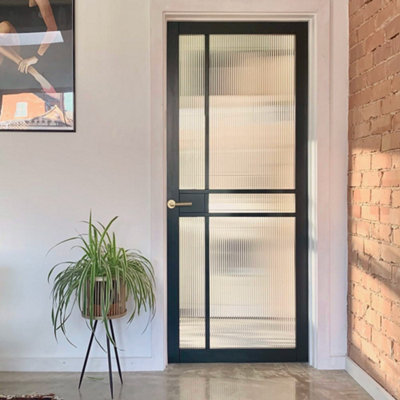 1/2 Inch Reeded Glass Window Film (L)2m (W)500mm