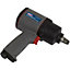 1/2 Inch Sq Drive Composite Air Impact Wrench - Twin Hammer - Handle Exhaust