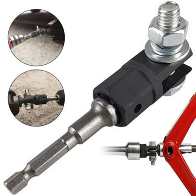 JONJEA Scissor Jack Adapter – 1/2 Inch Drive, Chrome Vanadium Steel, Impact Rated – HXH-024