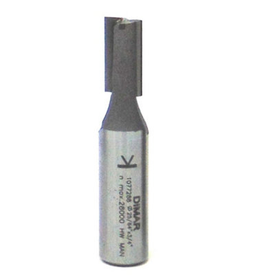 1/2" Shank 10mm Straight Two Flute Cutter Dimar 1077288