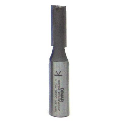 1/2" Shank 10mm Straight Two Flute Cutter Dimar 1077298