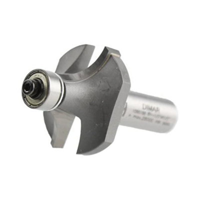 1/2" Shank 38mm Bearing guided Cutter 12.7mm radius Dimar 1090198