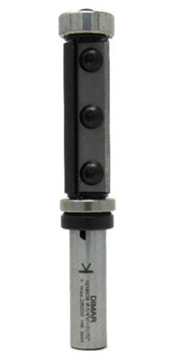 1/2" Shank Double Bearing guided Cutter with replacement blades Dimar 1019578