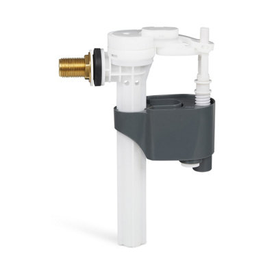 1/2" Side Feed Toilet Fill Valve WRAS Approved Side Entry Toilet Cistern Fill Valve Adjustable Inlet Valve Brass Tail