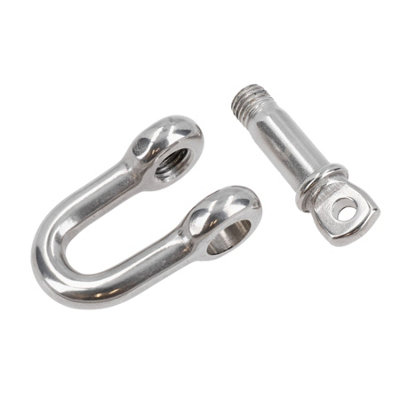 1/2" Stainless Steel Dee Shackle Load Rated SWL 2 Ton Marine Grade 316 DK39 - 3