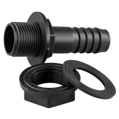 1/2 Water Butt Linking Kit and Drill Bit with 2m Corrugated Hose