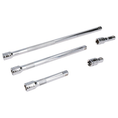 1/2in drive extension bar set 50mm to 375mm 5PC