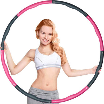Sivan Weighted Exercise Hula Hoop – 2.5 Lb Fitness Hoop For Waist Toning & Fun Workouts