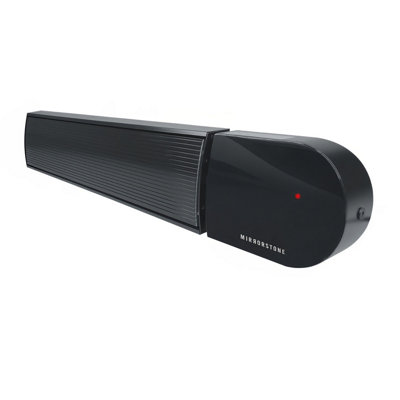 1.2kW Ionis Infrared Bar Heater Black