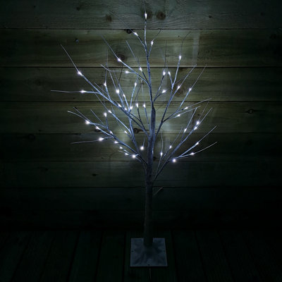 4 ft deals lighted birch tree