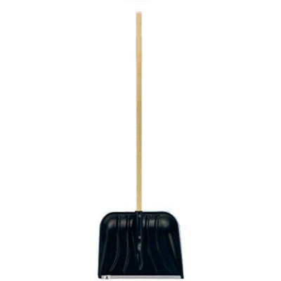 1.2M Snow Shovel Pusher Scooper Garden Scraper Spade Winter 120Cm Metal New