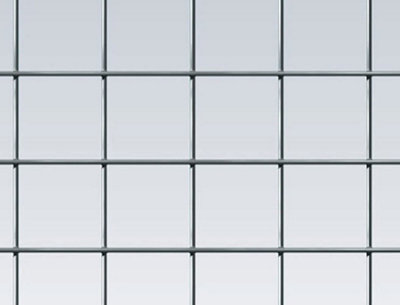 1.2m tall Weld Mesh Galvanised Wire Dog Fencing 2 Inch Square - 30m Roll - 4