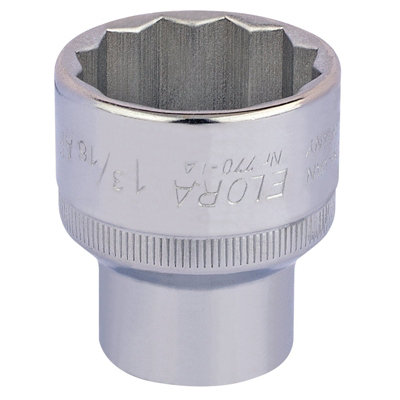 1.3/16" 1/2" Square Drive Elora Bi-Hexagon Socket 24509