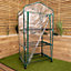 1.3m Outdoor Garden Patio Portable 3 Tier Greenhouse on Wheels