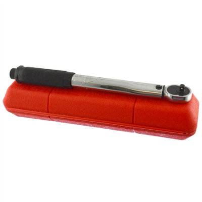 1/4" Drive Ratchet Click Torque Wrench 2.3 to 23Nm 1.7 to 17 ft/lbs Motorbike Bike