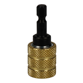 1/4" Hex Shank Quick Change Chuck Adaptor For Screwdriver Drill Driver Bits