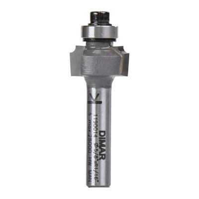 1/4" Shank 15.9mm Ovolo Cutter Dimar 1190014