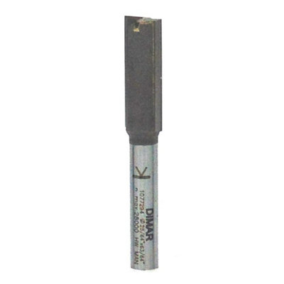 1/4" Shank10mm Straight Two Flute Cutter Dimar 1077294