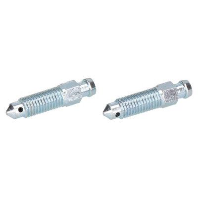 Lot De 4 Vis De Purge De Frein (Bleed Screw) 1/4" X 28 UNF En Acier - Pour étrier De Frein