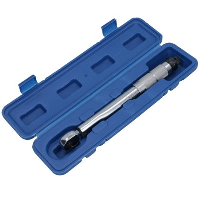 1pc 5-25Nm Bicycle Torque Wrench, 1/4" Click Torque Wrench, Small, Two