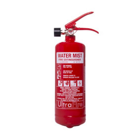 1.4ltr Water Mist Home and Rental Property Extinguisher - UltraFire