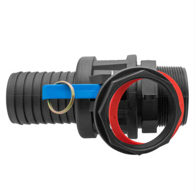 1.5 Camlock Male Water Butt Connector with Hose Tail IBC Tank Adapter ...