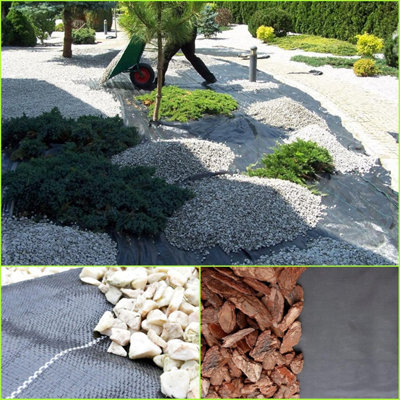 1.5 x 2 m / 4.9 x 6.5 ft Weed Control Membrane - 7