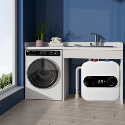 1.5KW Electric Instant Hot Water Heater Under Sink Small Water Tank ...
