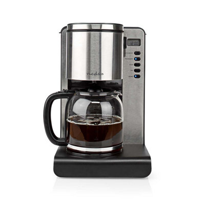 1.5L Filter Coffee Maker Machine 12 Cup Automatic Setting Digital Timer ...