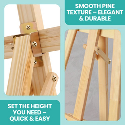 1.5m Adjustable A-Frame Studio Easel