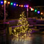 1.5m All Surface Outdoor Christmas Tree - Freestanding Weather Resistant Festive Illuminated Garden Decoration with 240 LED Lights
