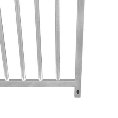 1.5m Dog Run Panel - 8cm Bar Spacing - 6