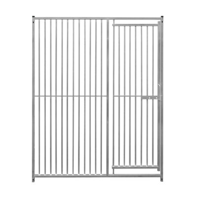 1.5m Dog Run Panel With Door - 5cm Bar Spacing