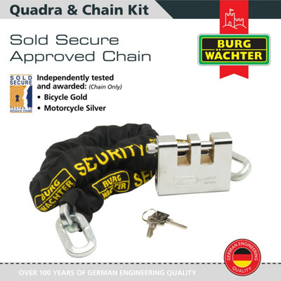 1.5M HEAVY DUTY CHAIN AND HEAVY DUTY PADLOCK - 5