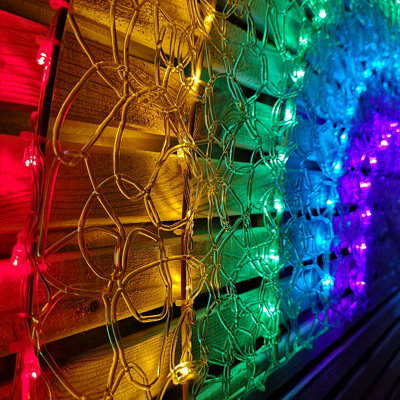 1.5m Indoor Outdoor Soft Acrylic NHS Christmas Rainbow with180 LEDs