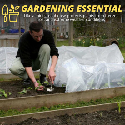 1.5m Poly Tunnel Cloche Mini Greenhouse - 7
