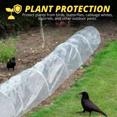 1.5m Poly Tunnel Cloche Mini Greenhouse - 8